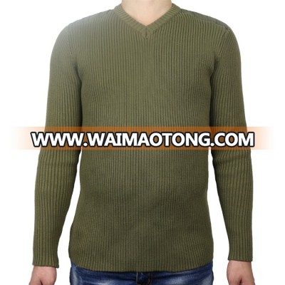 Wholesale top quality mens pullover sweater custom military uniform